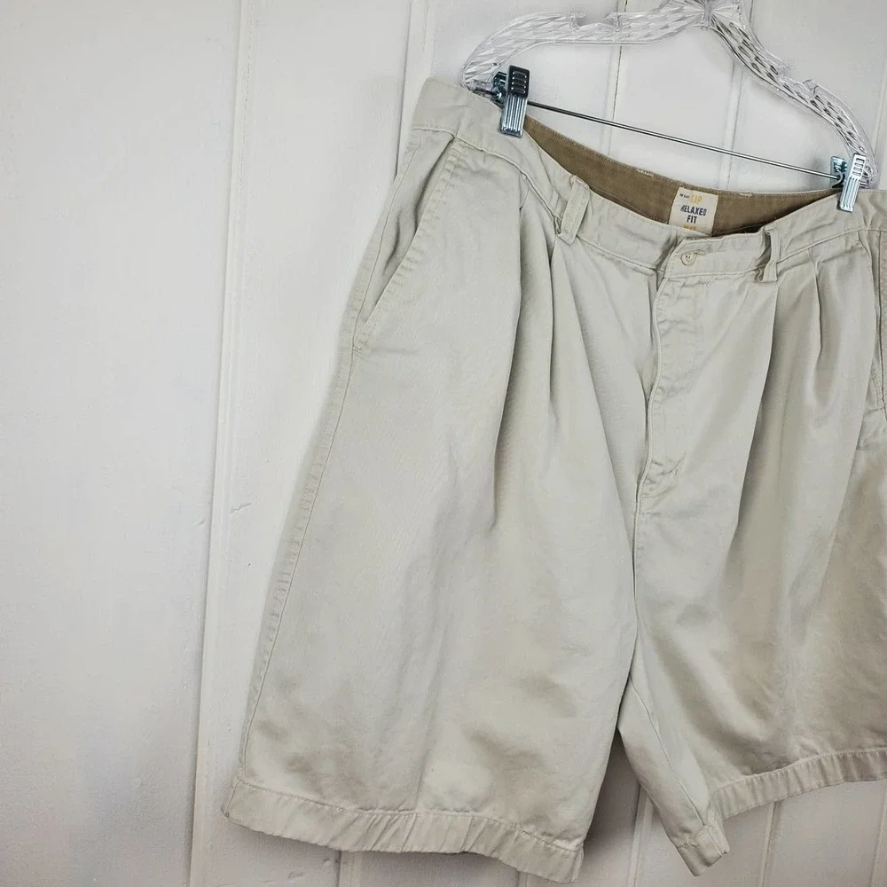 Gap Relaxed Fit Men's Khaki Shorts W42 - Picture 4 of 9